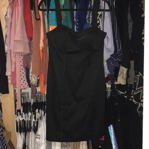 Bebe black midi Dress